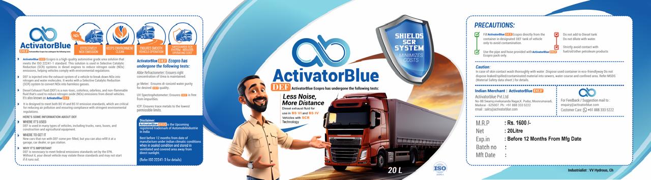 ActivatorBlue DEF Product